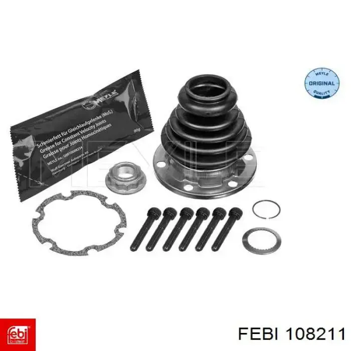Тормоз дисковый передний Febi 108211 цена, от 143.12 USD