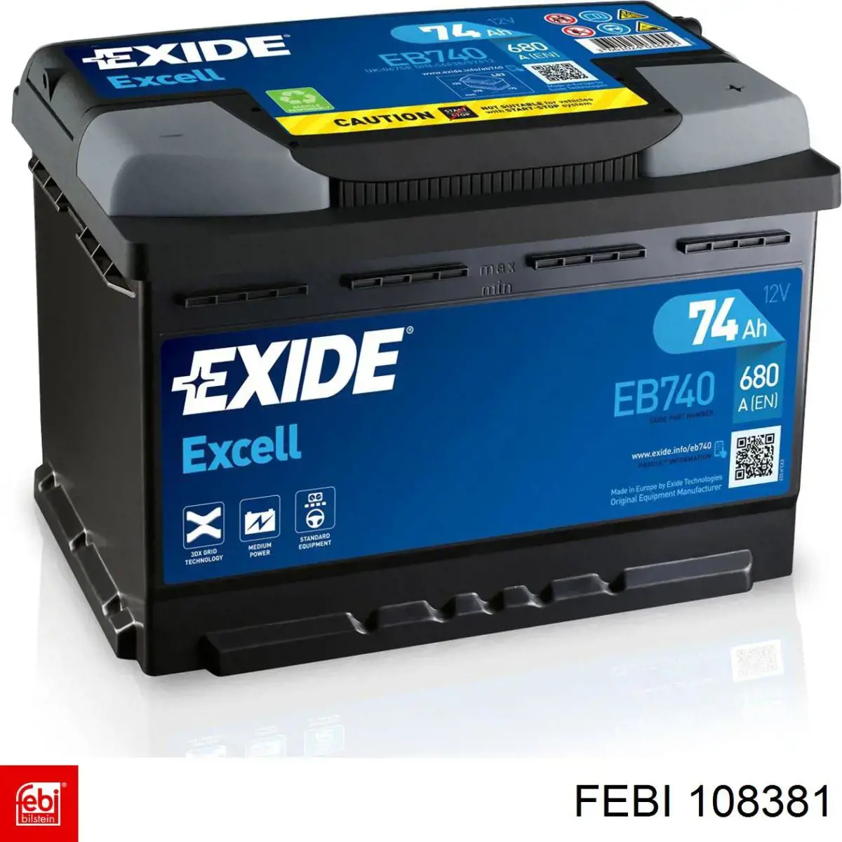 Тормоз дисковый передний Febi 108381 цена, от 45.67 USD