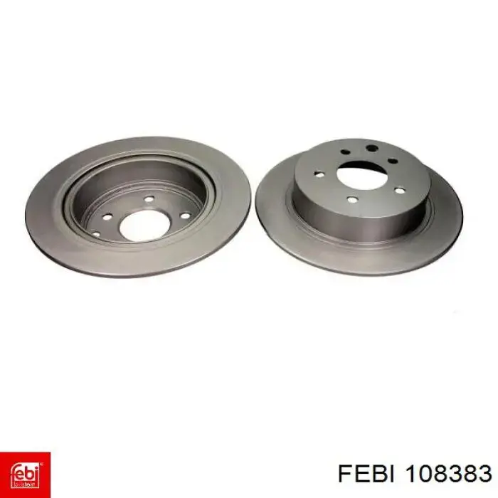 Тормозные диски 108383 Febi