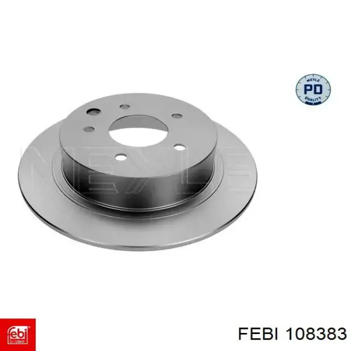 Купить 108383 Febi Диск тормозной задний