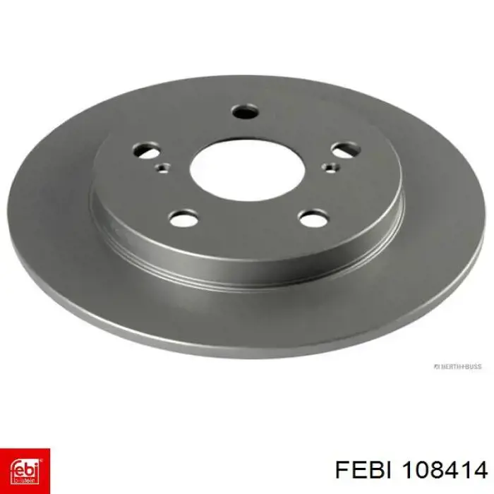 Купить 108414 Febi Диск тормозной задний