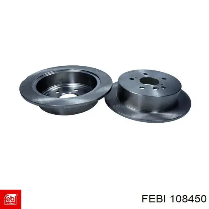 Задний тормозной диск Febi 108450 цена, от 37.27 USD