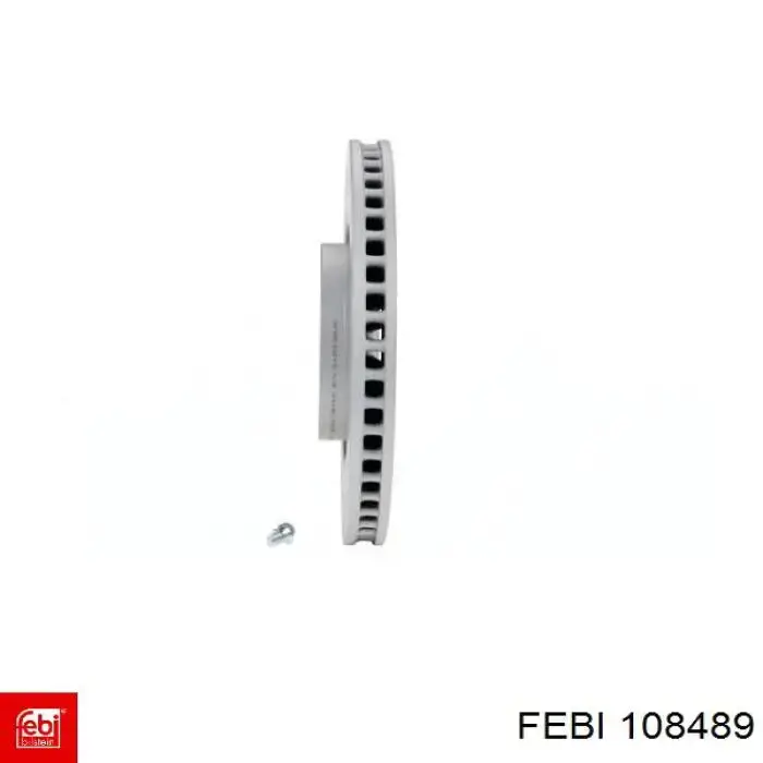 108489 Febi Диск тормозной передний