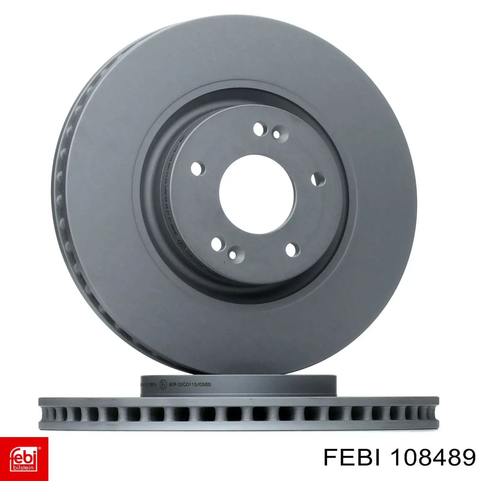 Тормоз дисковый передний Febi 108489 цена, от 54.92 USD