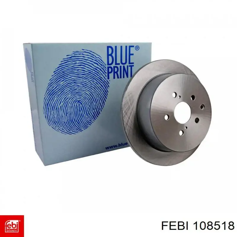 Тормозные диски 108518 Febi