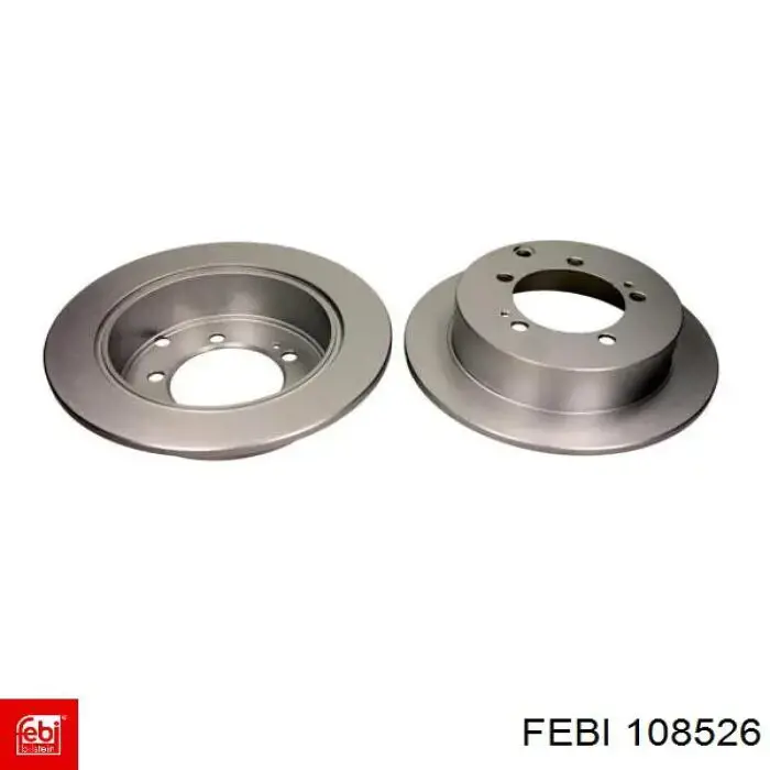 Купить 108526 Febi Диск тормозной задний