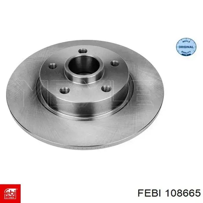 Тормозные диски 108665 Febi