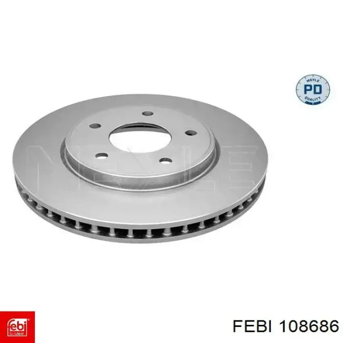 Купить 108686 Febi Ротор тормозной