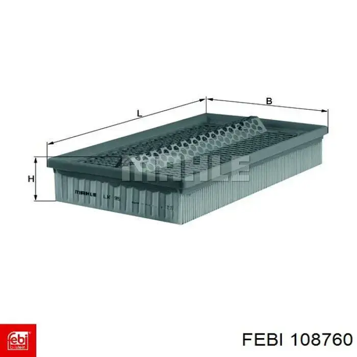 Подушка (опора) двигателя левая передняя Febi 108760 цена, от 175.40 USD