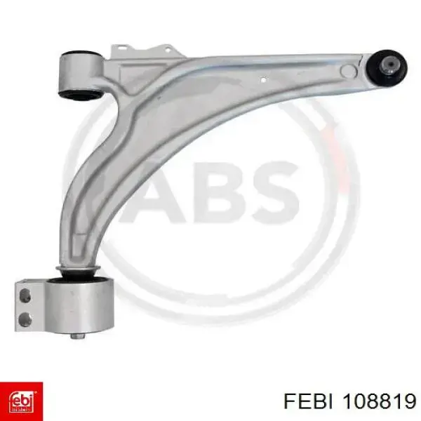 Правый рычаг передней нижней подвески Febi 108819 цена, от 152.06 USD