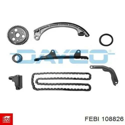 Ремкомплект ГРМ Febi 108826 цена, от 169.07 USD