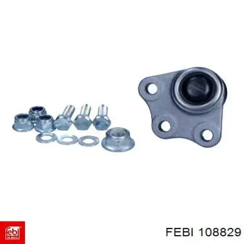 Шаровая опора, нижняя Febi 108829 цена, от 12.37 USD