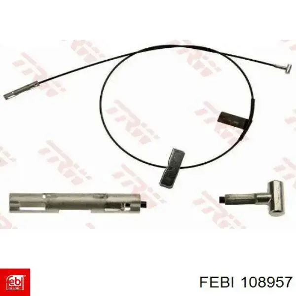 Передний трос ручника 93450159 General Motors