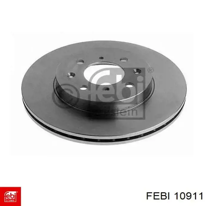 10911 Febi диск тормозной передний