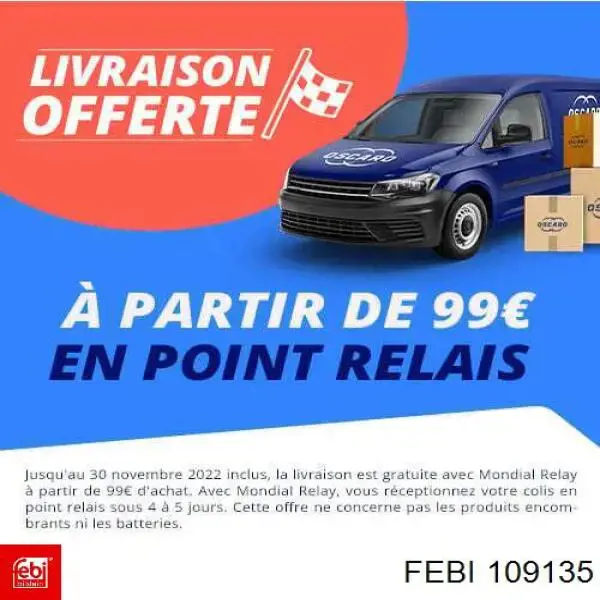 Фильтр тонкой очистки топлива Febi 109135 цена, от 25.23 USD