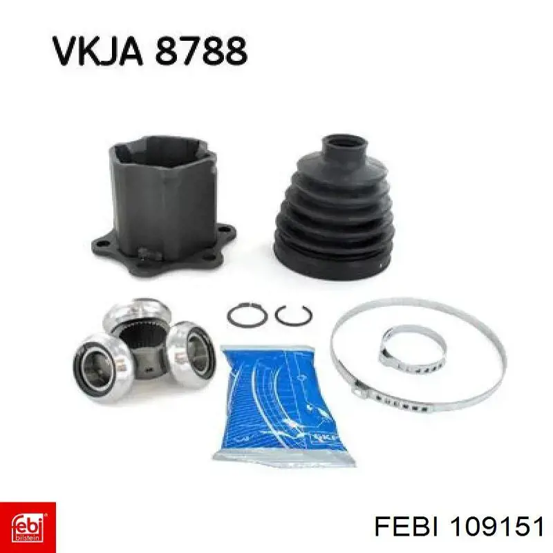 Купить 109151 Febi Внешняя граната