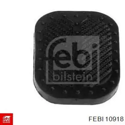 Revestimiento del pedal, pedal de embrague 10918 Febi