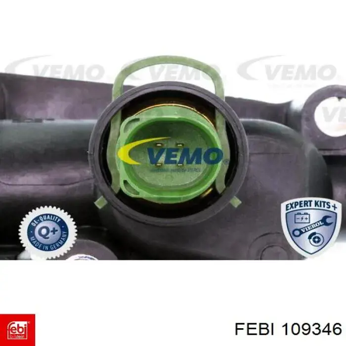 Купить 109346 Febi Датчик АБС (ABS) передний
