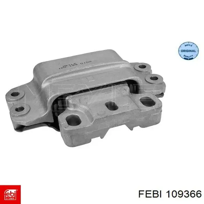 Гидроопора двигателя левая Febi 109366 цена, от 47.55 USD