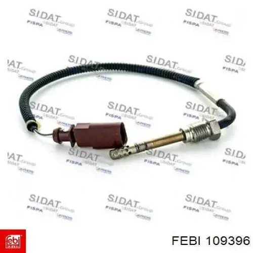 Датчик температуры выхлопных газов перед сажевым фильтром Febi 109396 цена, от 61.04 USD