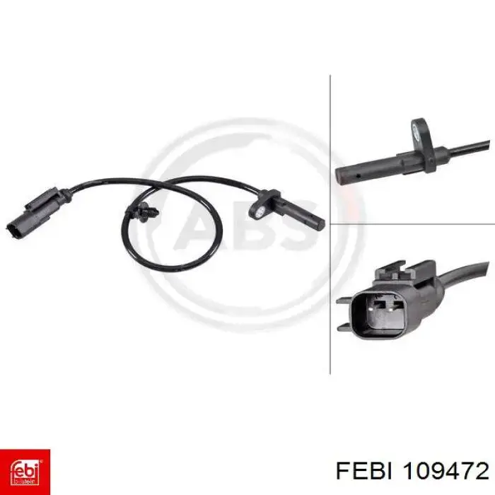 Купить FT80408 Fast Датчик АБС задний