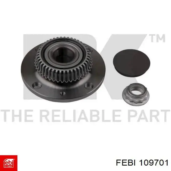 Датчик АБС (ABS) передний правый 109701 Febi