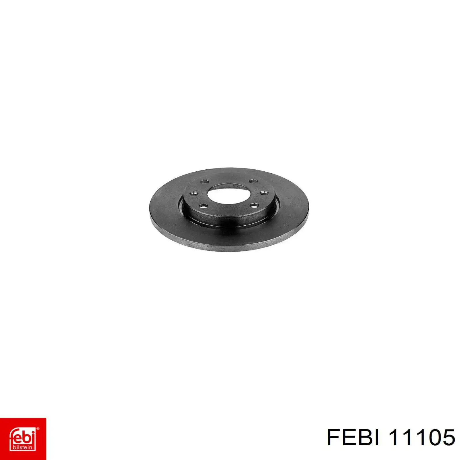 11105 Febi диск тормозной передний