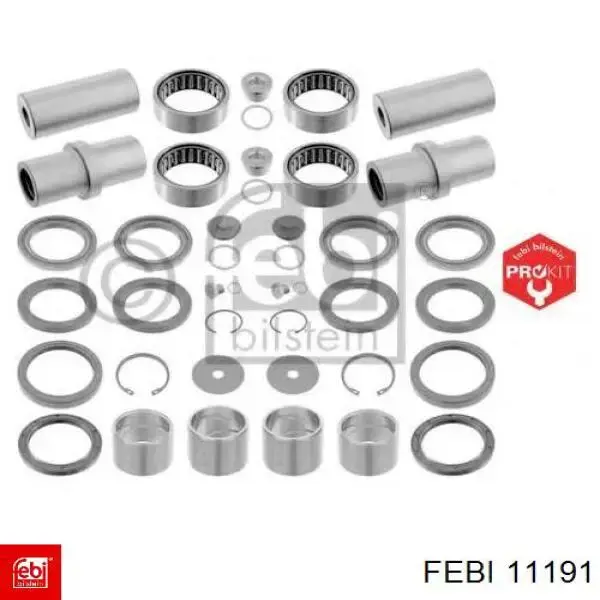Ремкомплект шкворня поворотного кулака Febi 11191 цена, от 112.44 USD