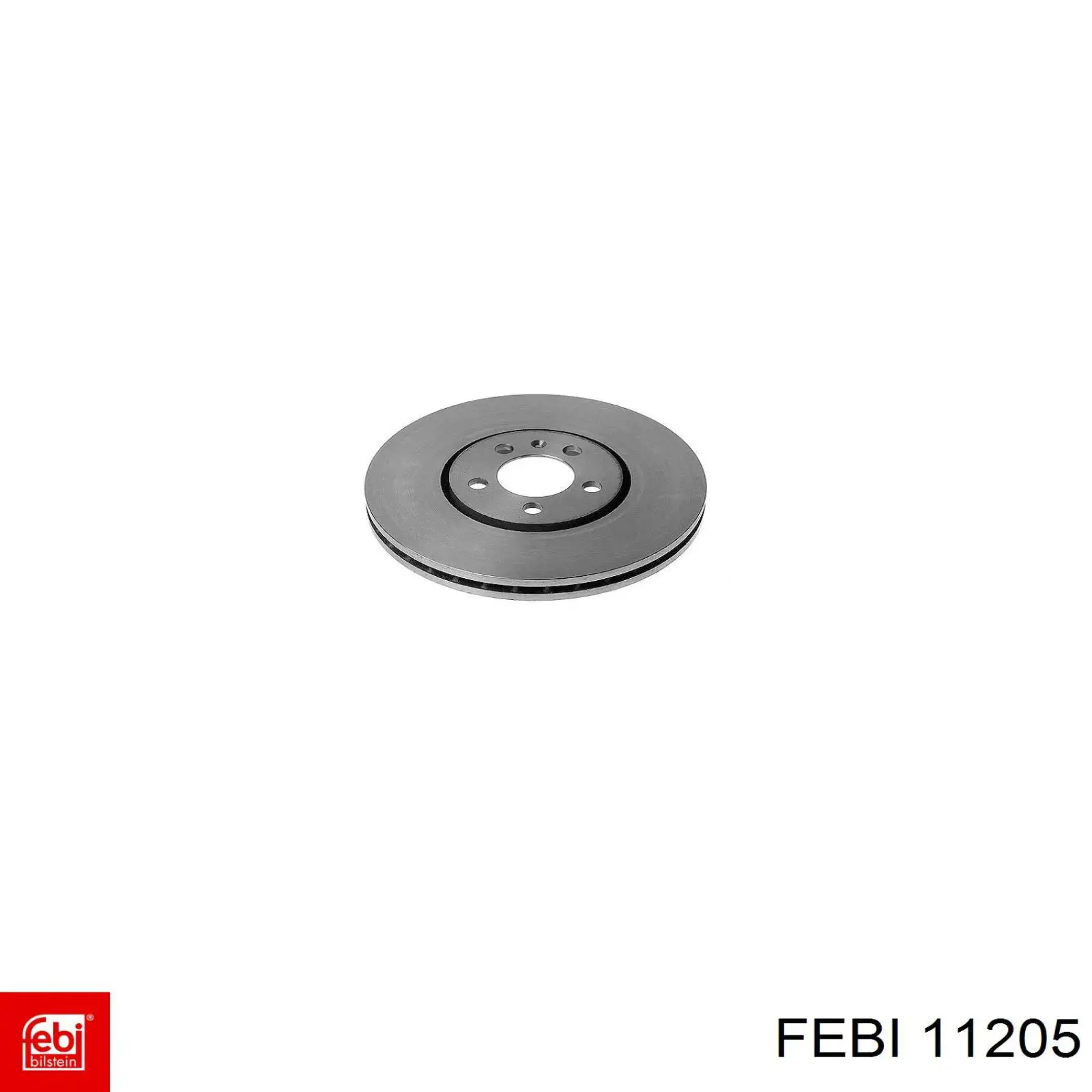 11205 Febi диск тормозной передний