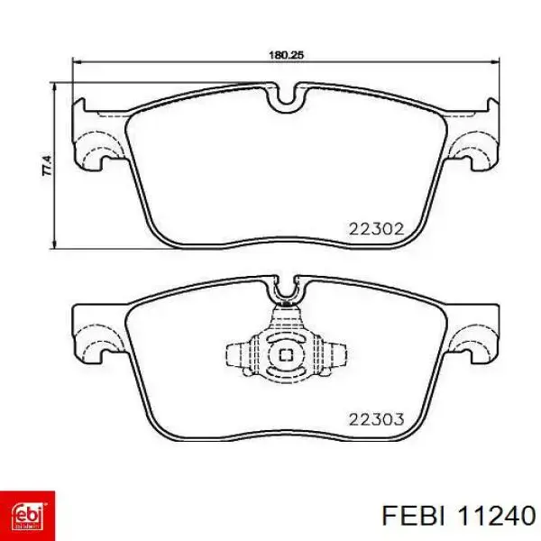 Фильтр воздушный отопителя Febi 11240 цена, от 13.44 USD