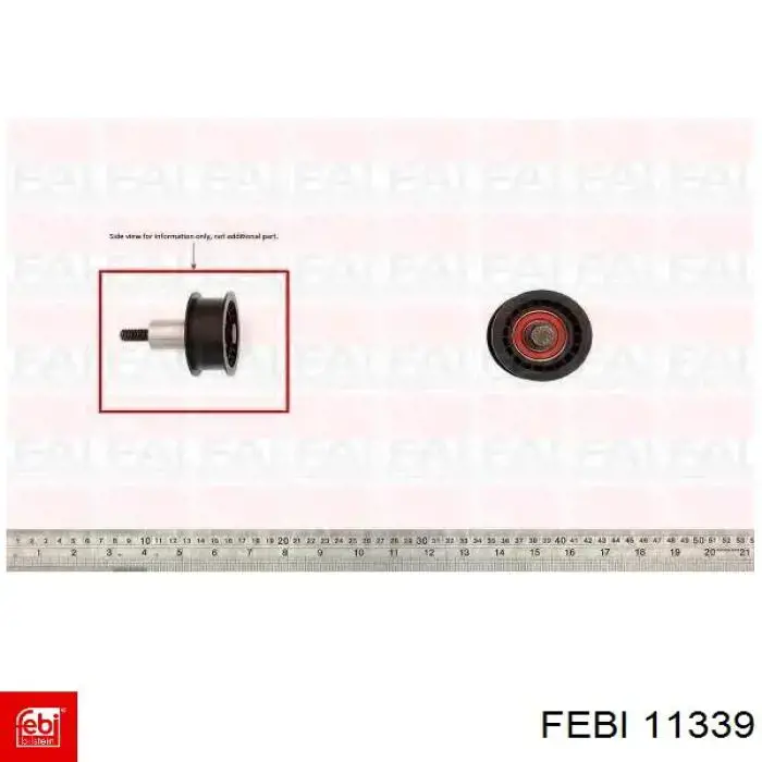 Купить 11339 Febi Ведуший ролик ГРМ