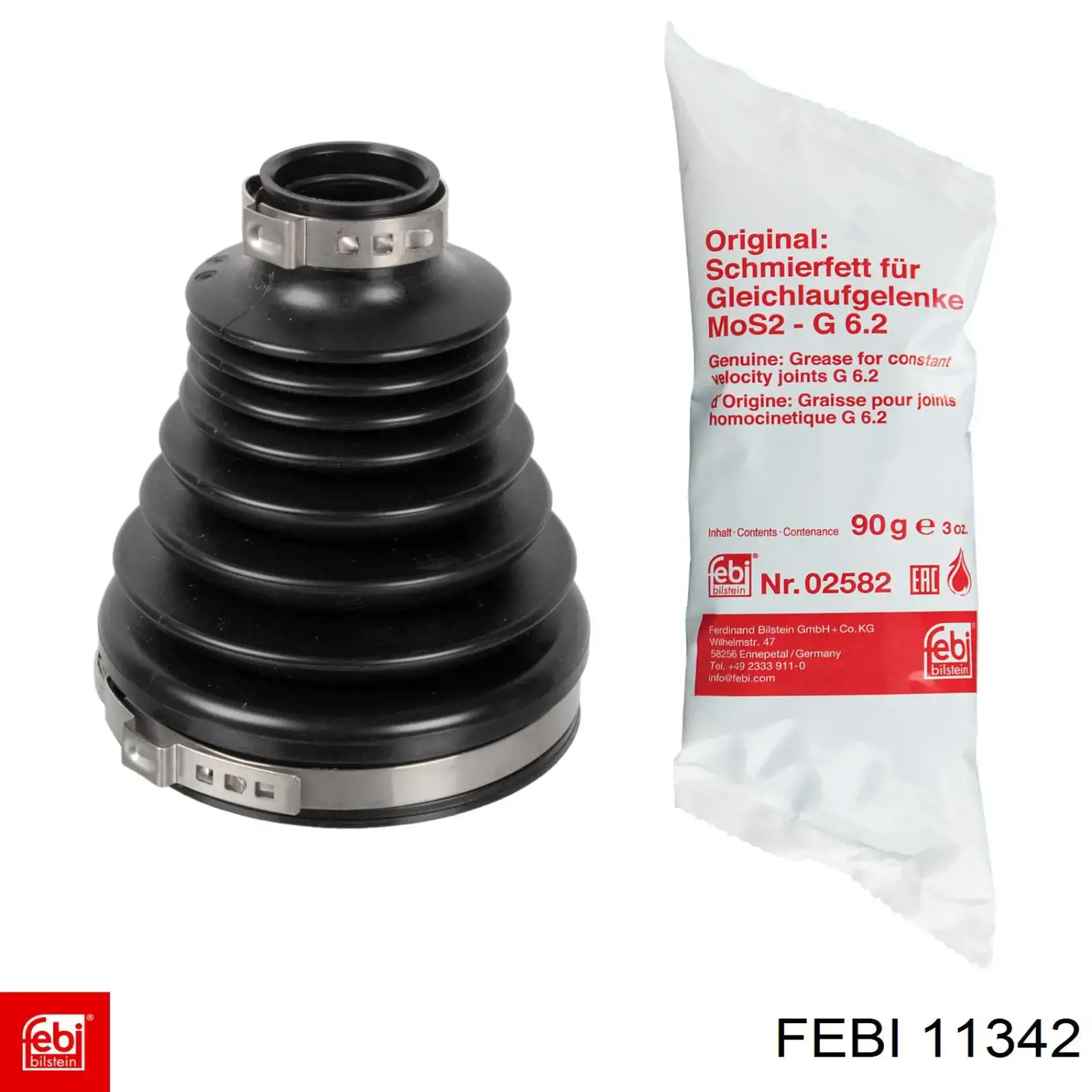 Натяжной ролик Febi 11342 цена, от 14.94 USD