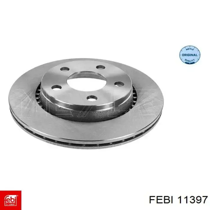 Задний тормозной диск Febi 11397 цена, от 37.21 USD