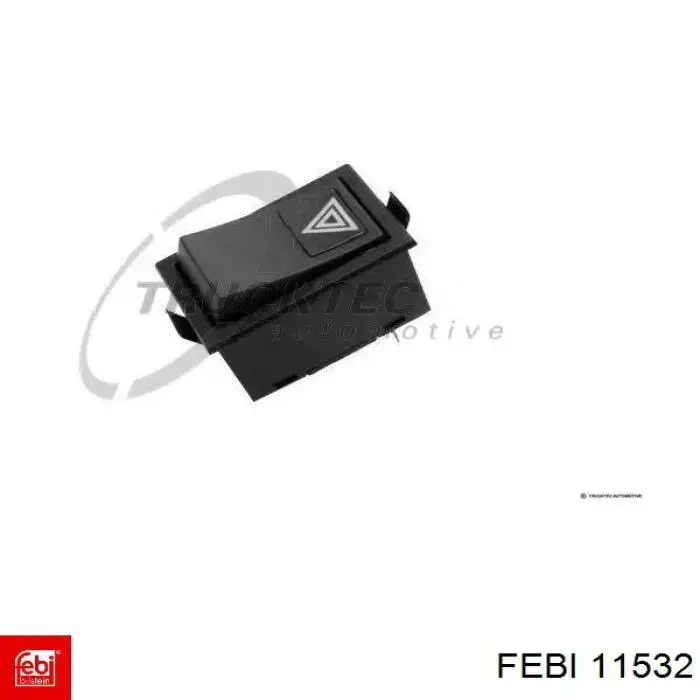 Кнопка аварийного сигнала Febi 11532 цена, от 11.83 USD