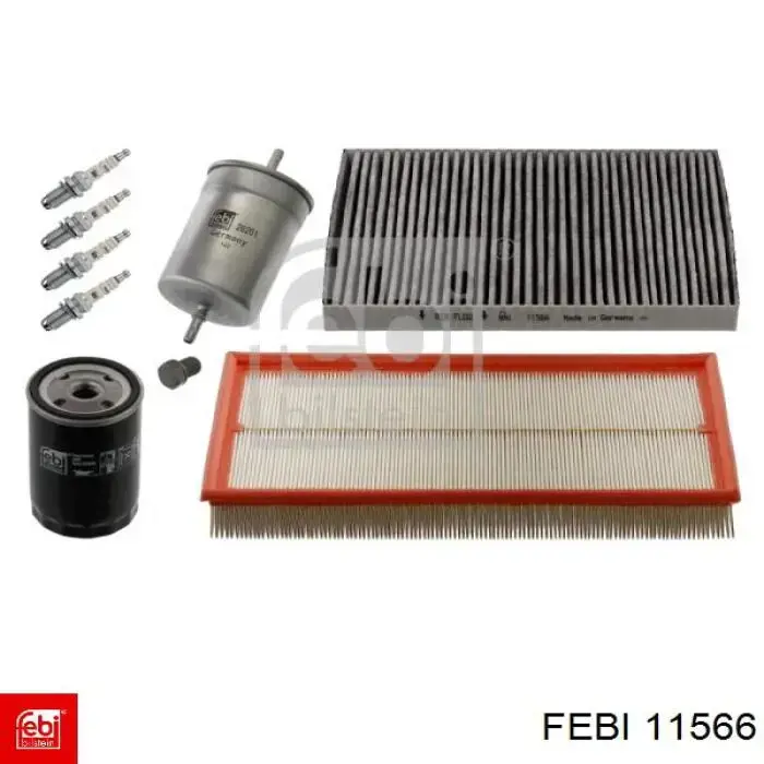 Купить 11566 Febi Фильтр салона угольный
