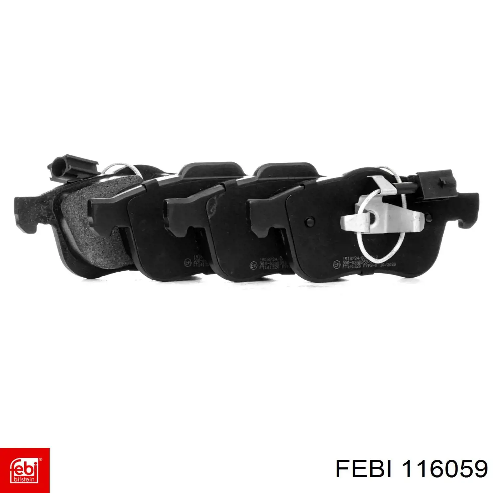 Колодки Febi 116059 цена, от 34.59 USD