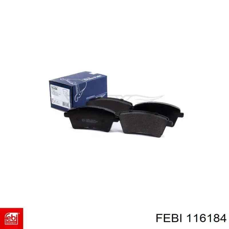 Тормозные колодки Febi 116184