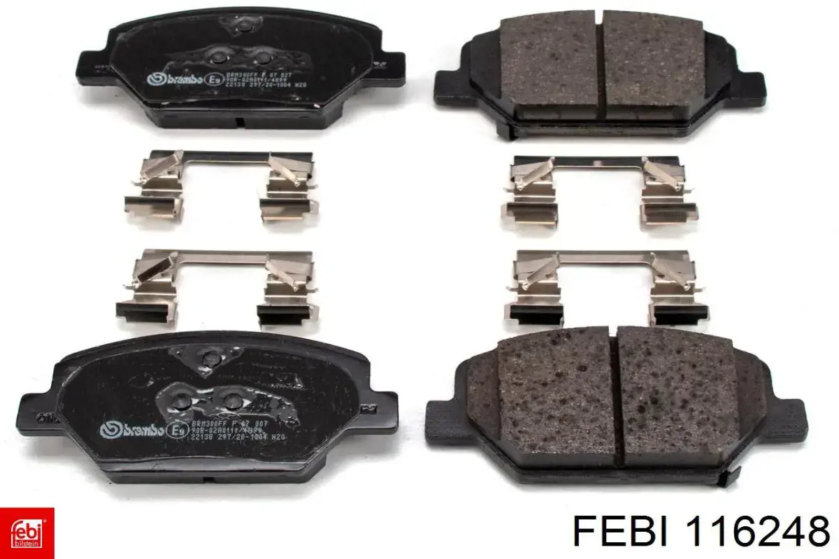 Передние тормозные колодки P07007N Brembo