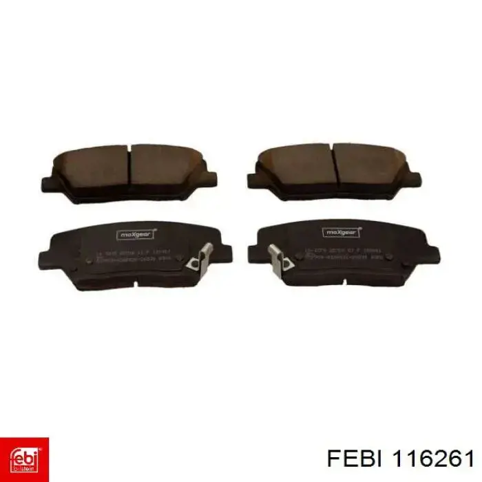Колодки Febi 116261 цена, от 26.35 USD