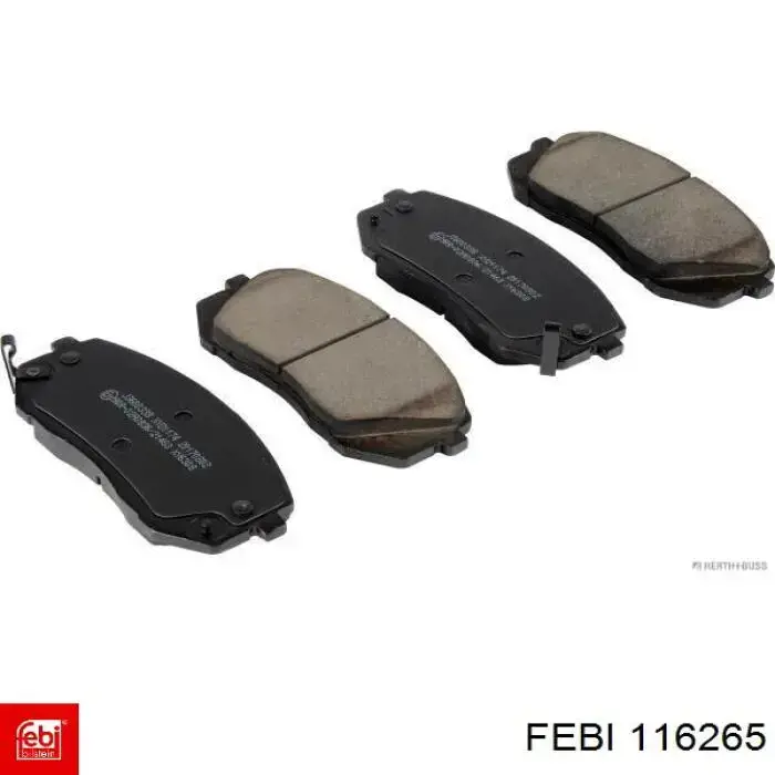 Колодки Febi 116265 цена, от 37.86 USD