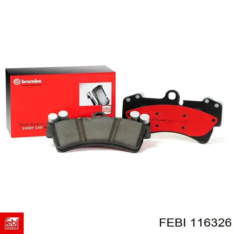 Колодки Febi 116326 цена, от 29.34 USD
