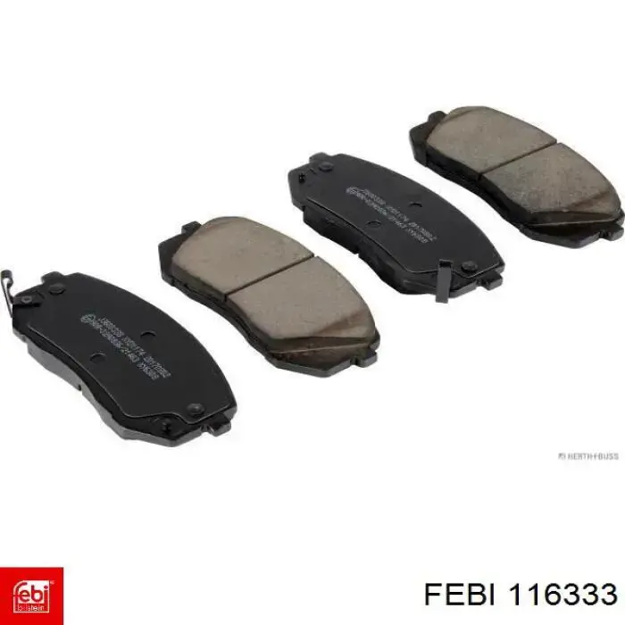 Купить 116333 Febi Колодки тормозные