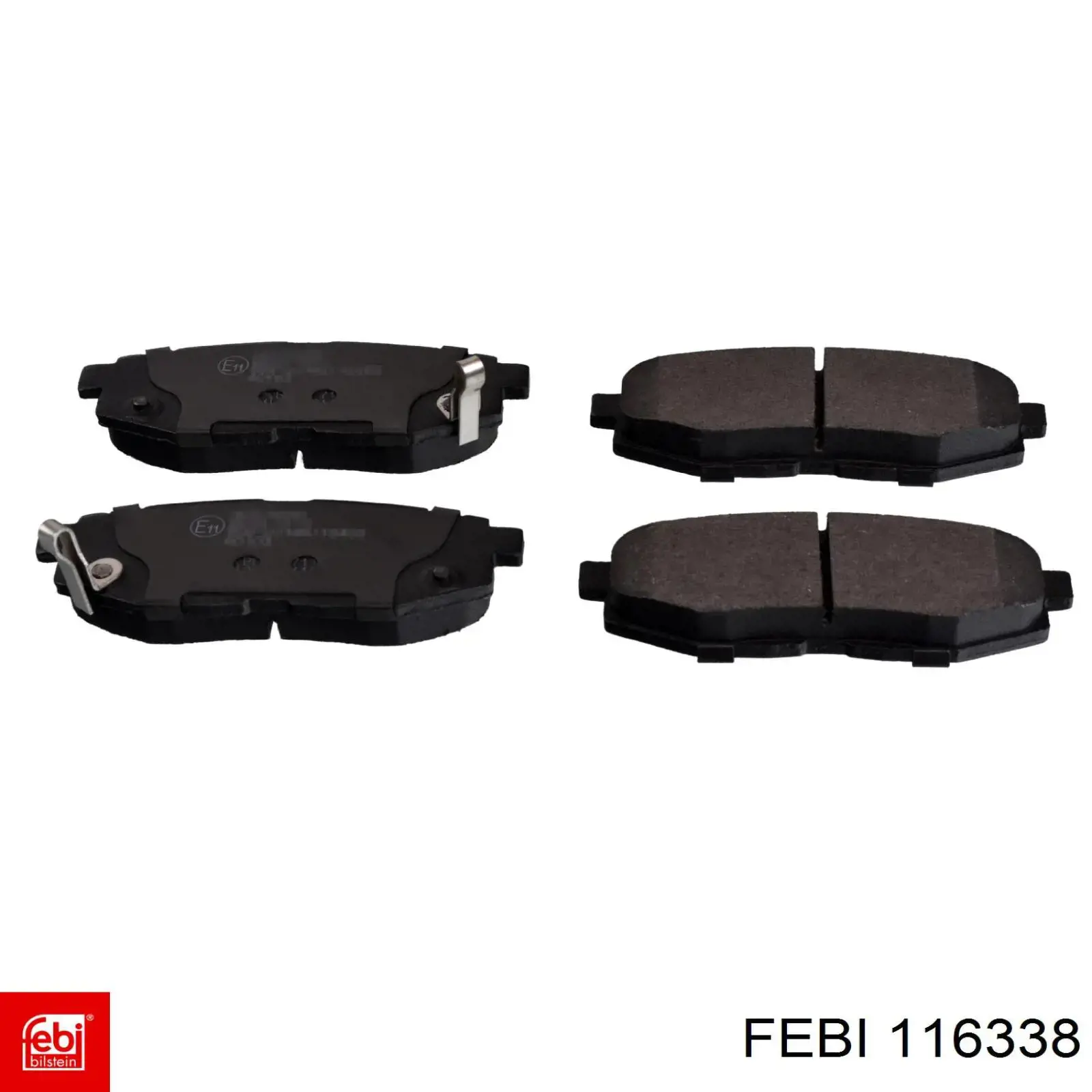 Колодки дисковые  Febi 116338 цена, от 22.25 USD
