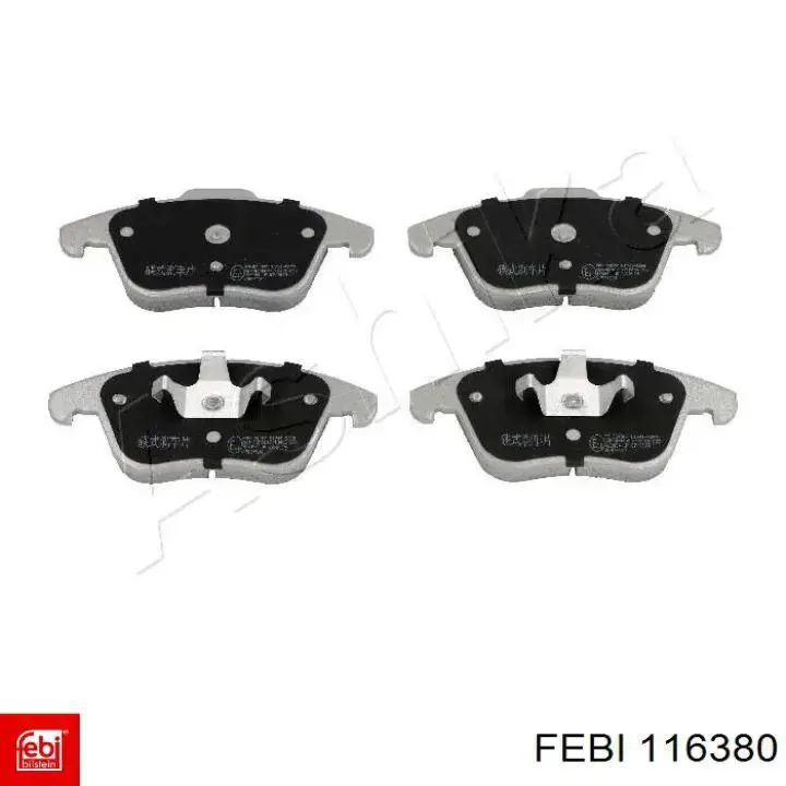 Колодки Febi 116380 цена, от 40.07 USD