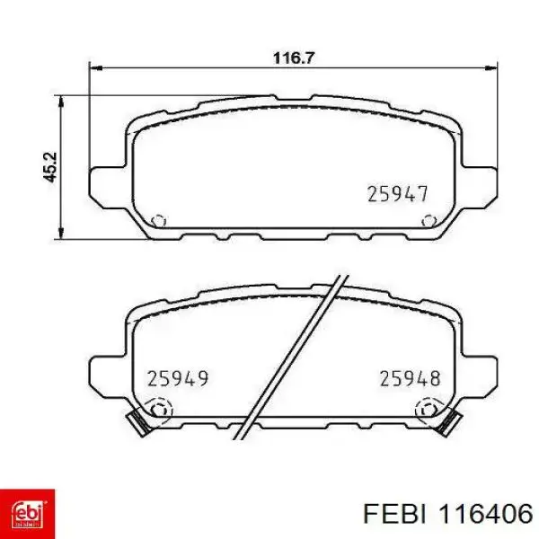 116406 Febi