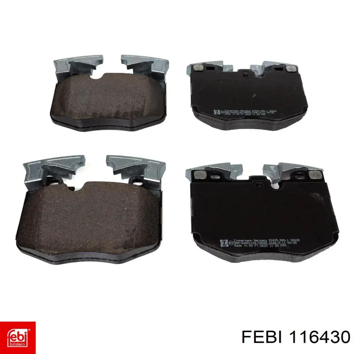 Тормозные колодки Febi 116430