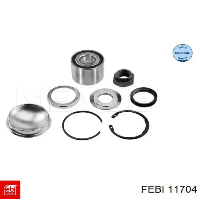 Задний подшипник Febi 11704