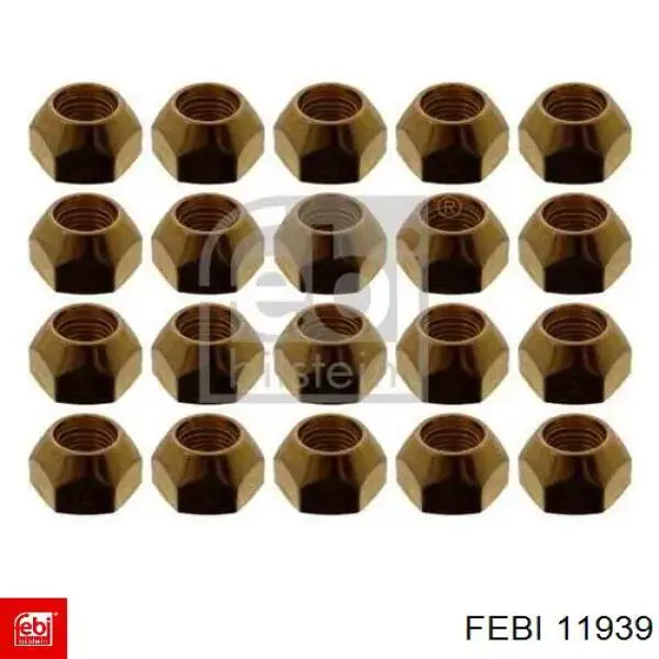 Гайка крепления колеса Febi 11939 цена, от 1.27 USD