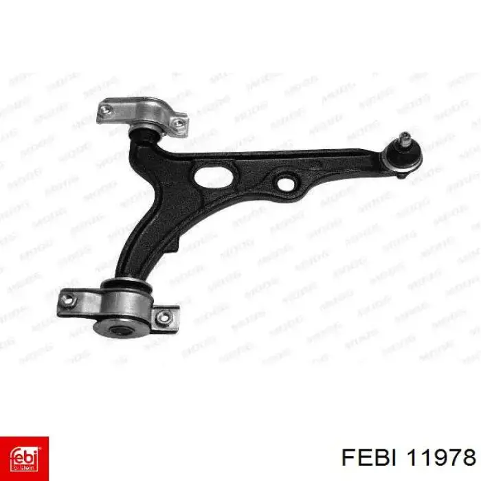Правый рычаг передней нижней подвески Febi 11978 цена, от 44.40 USD