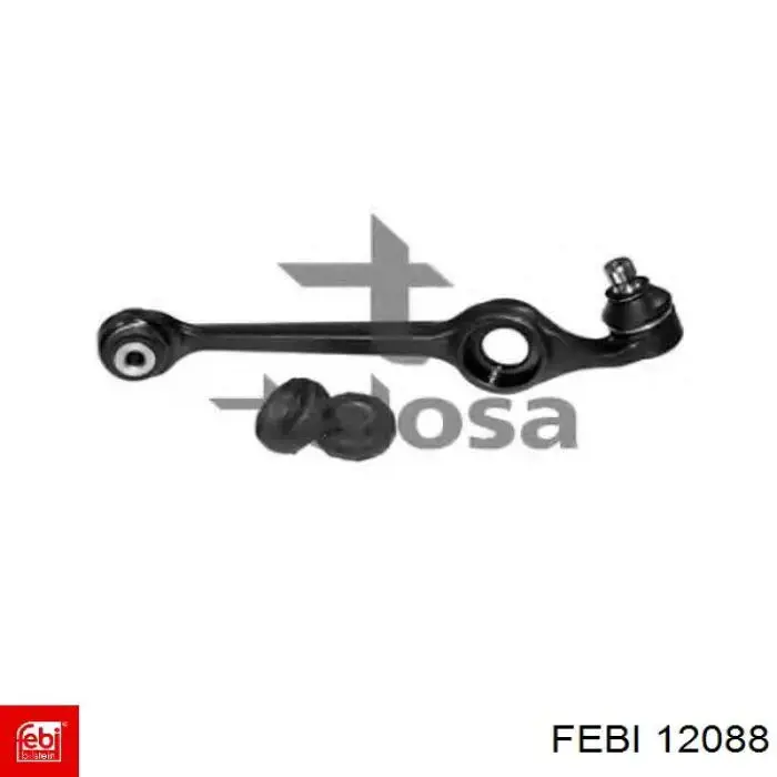 Левый рычаг передней нижней подвески Febi 12088 цена, от 35.43 USD